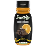la salsa zero sabor chocolate y sabor naranja servivita 320 ml Photoroom